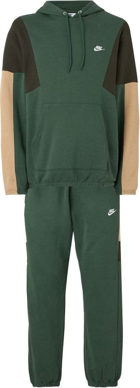 Nike Sportswear Joggingpak 'CLUB FLEECE'  kaki / olijfgroen / donkergroen