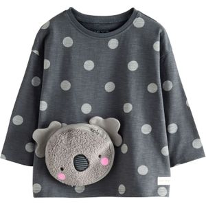 Next Shirt  grijs / lichtgrijs