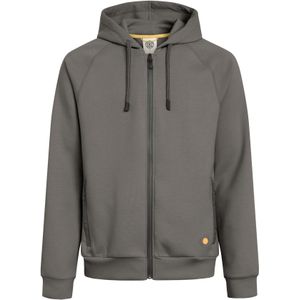 GOLD´S GYM APPAREL Trainingsjack 'Gene'  grijs / abrikoos / zwart