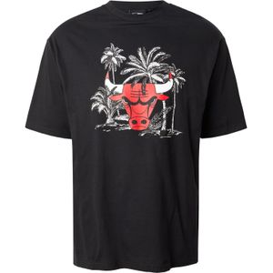 NEW ERA - NBA PALM TREE CHIBUL - T-shirt - Rood/Zwart/Wit