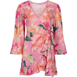 Laurella Jurk  gemengde kleuren / pink
