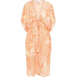 IZIA Strandjurk  lichtoranje / natuurwit