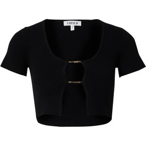 EDITED Gebreid vest 'Maggie'  zwart