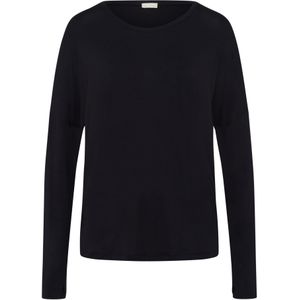 Hanro Shirt 'Yoga'  zwart