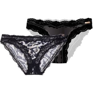 Dorina Slip  grijs / zwart / wit