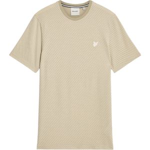 Lyle & Scott Shirt  beige / wit / wolwit