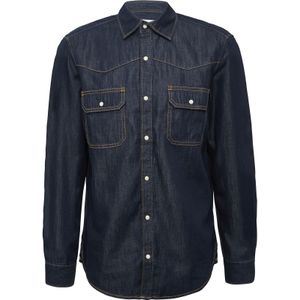 s.Oliver RED LABEL - Jeansoverhemd - Mêlee - Regular Fit - Lange Mouwen