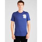 G-STAR RAW Heren Shadow Gr Slim R T T-shirt, blauw (Ballpen Blue D23901-336-1822), S