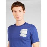G-STAR RAW Heren Shadow Gr Slim R T T-shirt, blauw (Ballpen Blue D23901-336-1822), S