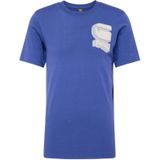 G-STAR RAW Heren Shadow Gr Slim R T T-shirt, blauw (Ballpen Blue D23901-336-1822), S