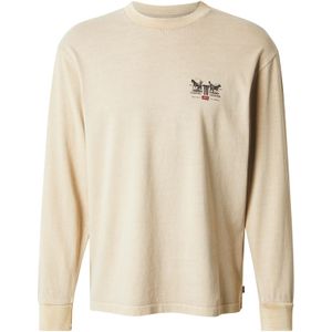 LEVI'S ® Shirt 'Long Sleeve Graphic Authentic Tee'  groen / rood / zwart / wolwit