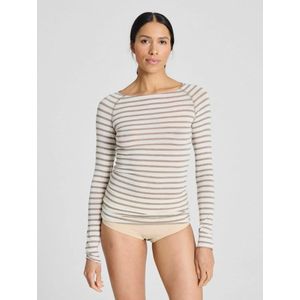 Gai+Lisva Trui 'Amalie'  ecru / lichtbruin