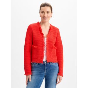 Marie Lund Gebreid vest ' '  rood
