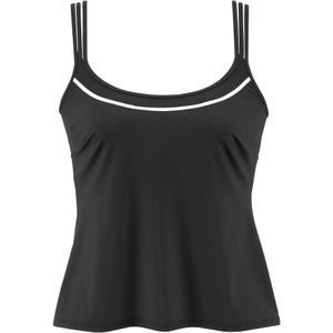 Vivance - Lorena - Tankinitop - Zwart - Polyamide - Met Beugel
