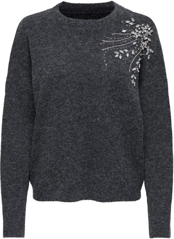 Onlriva - Gebreide Pullover - Hoge Hals - Lange Mouwen - Regular Fit