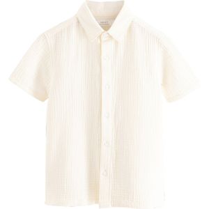 Next - Overhemd - Wit - Katoen - Regular Fit