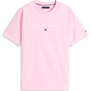 TOMMY HILFIGER Shirt 'FATHERS DAY'  navy / rosa / rood / wit