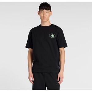 new balance Shirt  marine / mintgroen / zwart