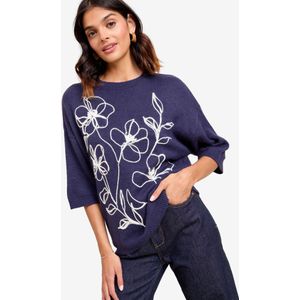 Friends Like These Trui  navy / wit