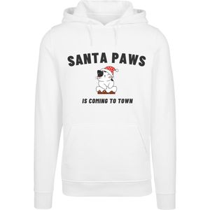 F4NT4STIC Sweatshirt 'Santa Paws Christmas Cat'  gemengde kleuren / wit
