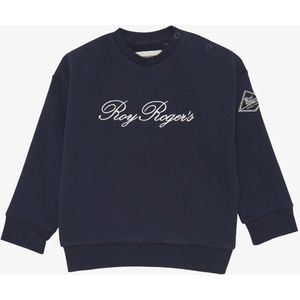 Roy Rogers Sweatshirt 'Fancy Cursive M'  marine