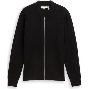 TOM TAILOR DENIM Gebreid vest  zwart