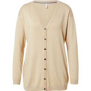 PULZ Jeans Gebreid vest 'Sara'  beige