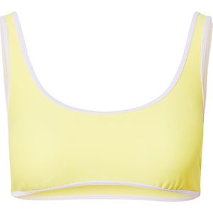 VENICE BEACH Bikinitop  geel / wit