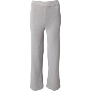 VILA Broek 'VIXANDRA'  lichtgrijs / zilver