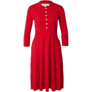 Derhy Gebreide jurk 'CATARINA'  rood