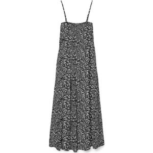 Vero Moda Petite Zomerjurk 'VMEASY JOY'  zwart / wit