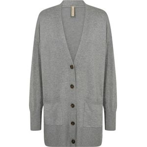 Soyaconcept Gebreid vest 'Dollie 739'  grijs