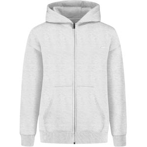 Smilodox Sweatvest  grijs gemêleerd