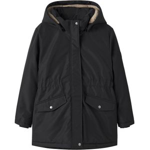 NAME IT - Parka Jas - Waterdicht - Kinderen - Lange Mouwen - Fleece Voering