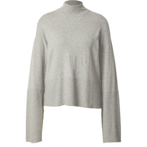 VERO MODA Trui 'VMHAPPINESS'  lichtgrijs