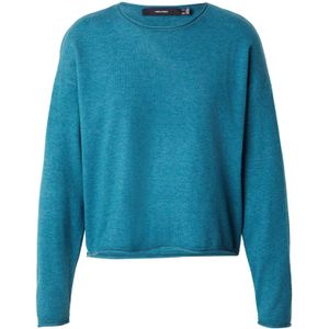 VERO MODA Trui 'VMEXCITING'  petrol