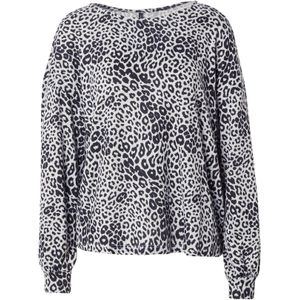 ONLY Shirt 'ONLMARIA'  lichtgrijs / zwart