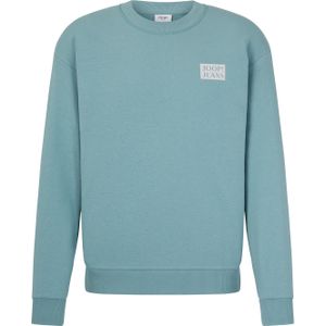 JOOP! Jeans Sweatshirt 'Anastas'  mintgroen / wit