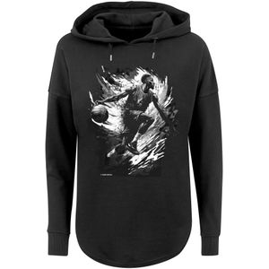 F4NT4STIC Sweatshirt 'Basketball Sports'  grijs / zwart / offwhite