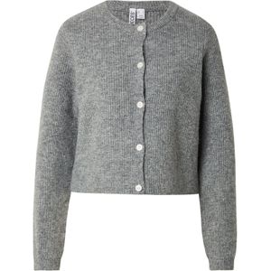 PIECES - PCSilly - Gebreid Vest - Stone Grey