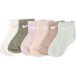 Nike Sportswear Sokken 'SWOOSH'  beige / bruin / olijfgroen / rosa / wit