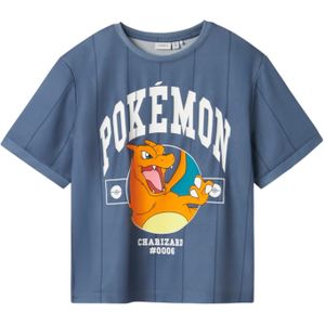 Name It - NkmMelt - T-Shirt - Blue Mirage - Katoen