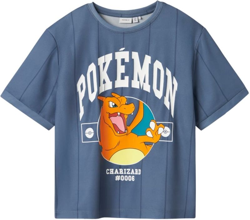 Name It - NkmMelt - T-Shirt - Blue Mirage - Katoen