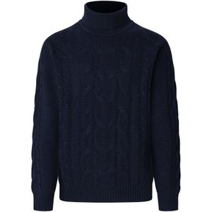 Hackett London - Trui - Marine - Col