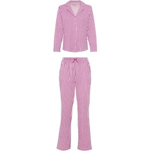 VIVANCE Pyjama 'Dreams'  mauve / wit