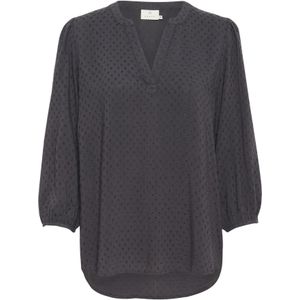 Kaffe - Blouse 'Anny' - Grafiet - Blouseshirt