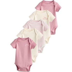 Next Rompertje/body  oudroze / offwhite