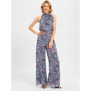 SWING - Jumpsuit - Blauw - Gemengde Kleuren - Maxi