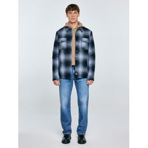 BIG STAR Tussenjas 'OBIS'  marine / wit