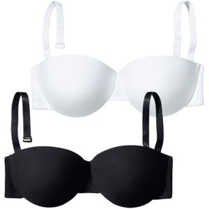 PETITE FLEUR BH  zwart / wit